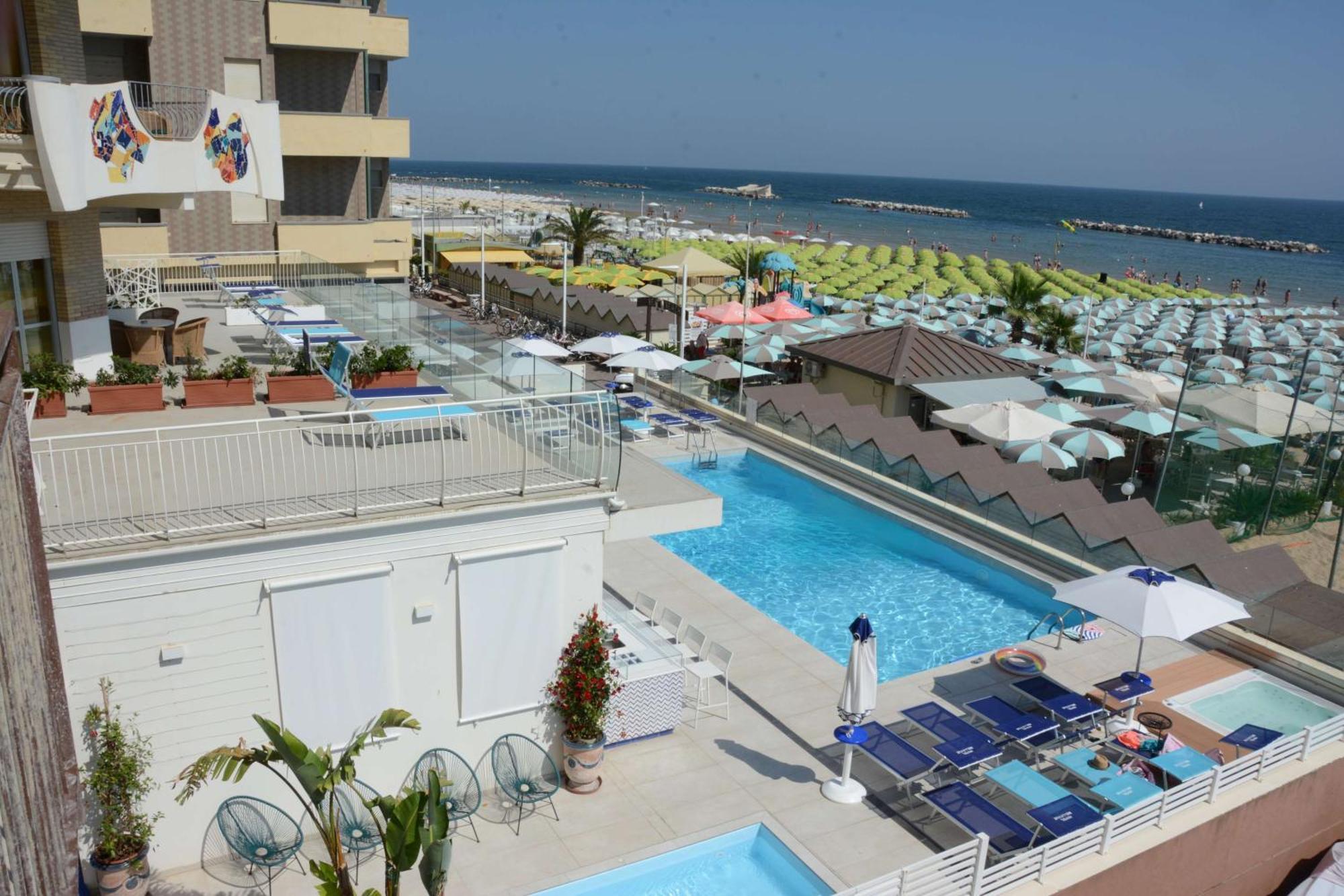 Hotel Bellevue, Sure Hotel Collection By Best Western Pesaro Eksteriør bilde